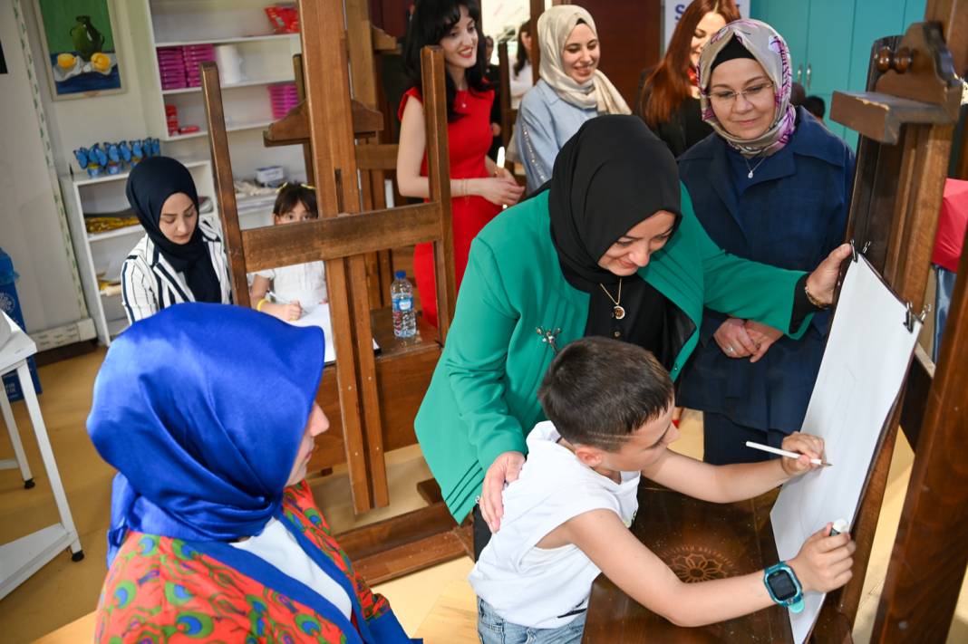 Konya’da eller birleşti, kalpler buluştu, unutulmaz eserler çıktı 4